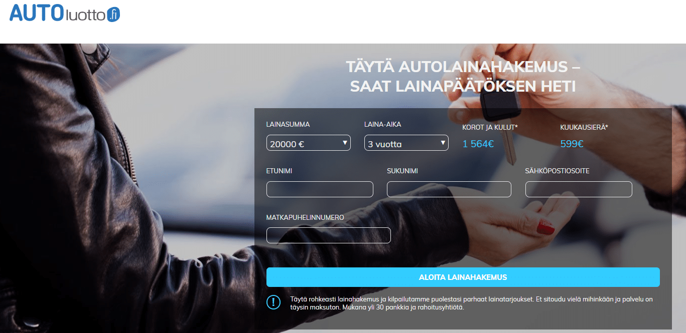 Autoluotto lainaa
