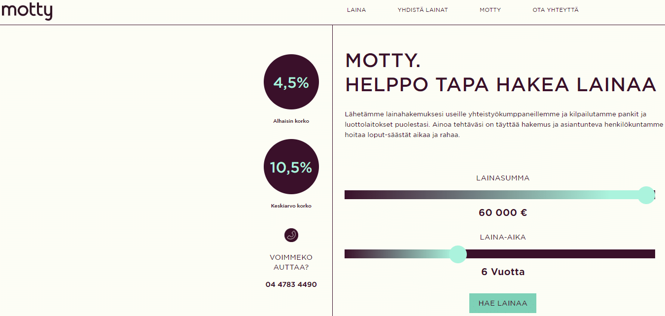 Motty laina
